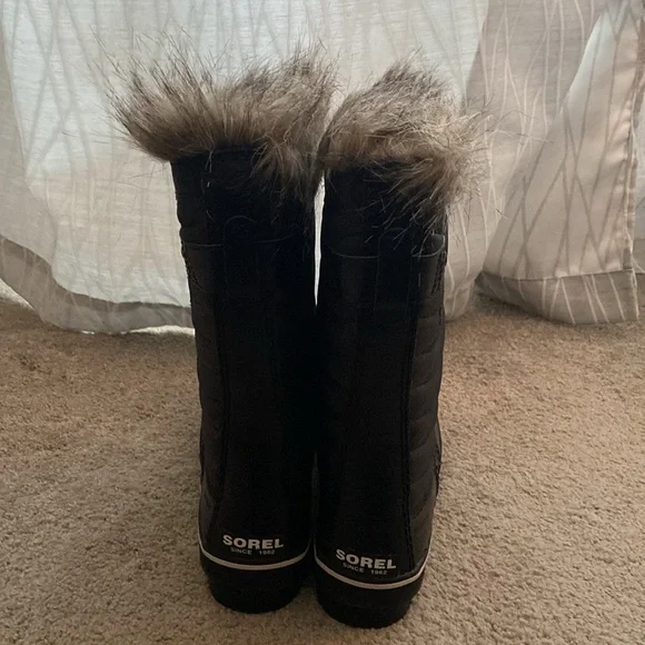 Black Sorel Tofino ll Waterproof Snow Boots Size 7 and 10.5 NWT - Picture 4 of 8